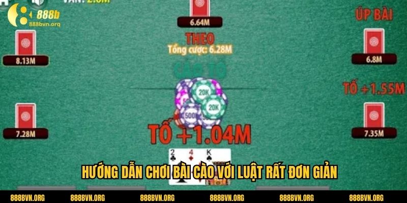 Hướng dẫn chơi bài cào với luật rất đơn giản